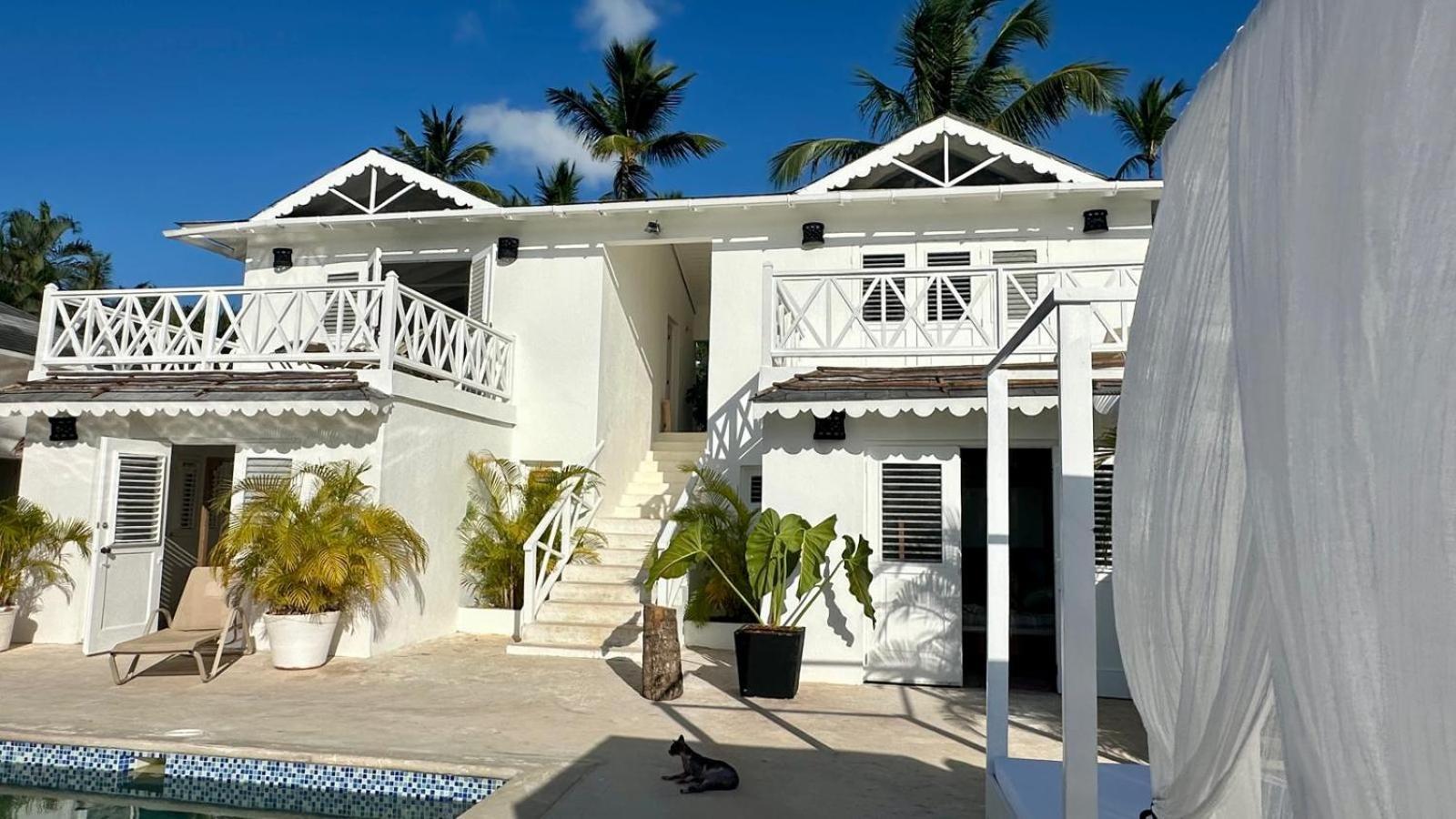 Villa Blanca Chambre D'Hotes Vue Sur Mer Las Terrenas Dış mekan fotoğraf