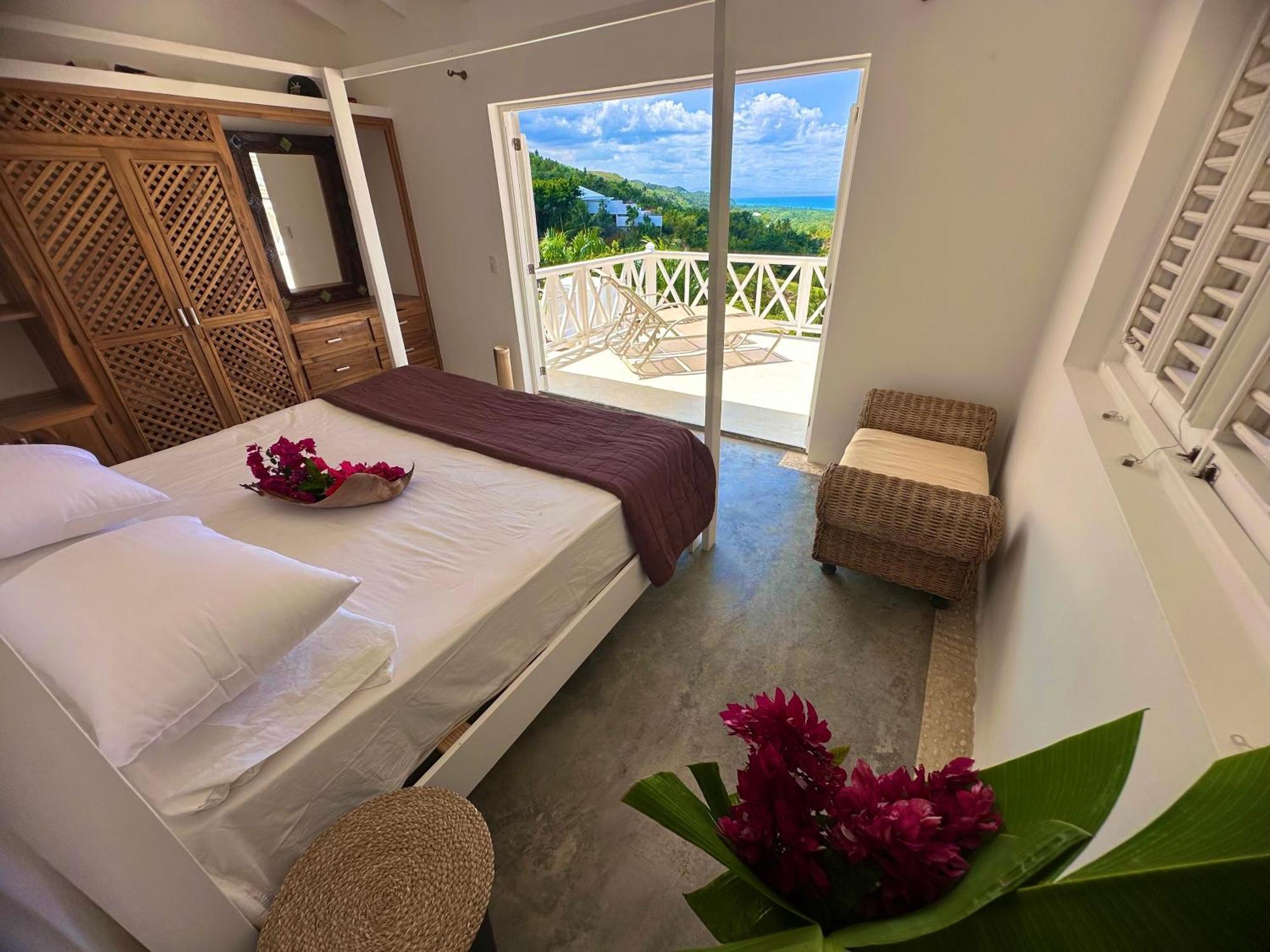 Villa Blanca Chambre D'Hotes Vue Sur Mer Las Terrenas Dış mekan fotoğraf