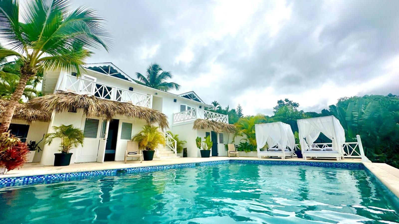 Villa Blanca Chambre D'Hotes Vue Sur Mer Las Terrenas Dış mekan fotoğraf