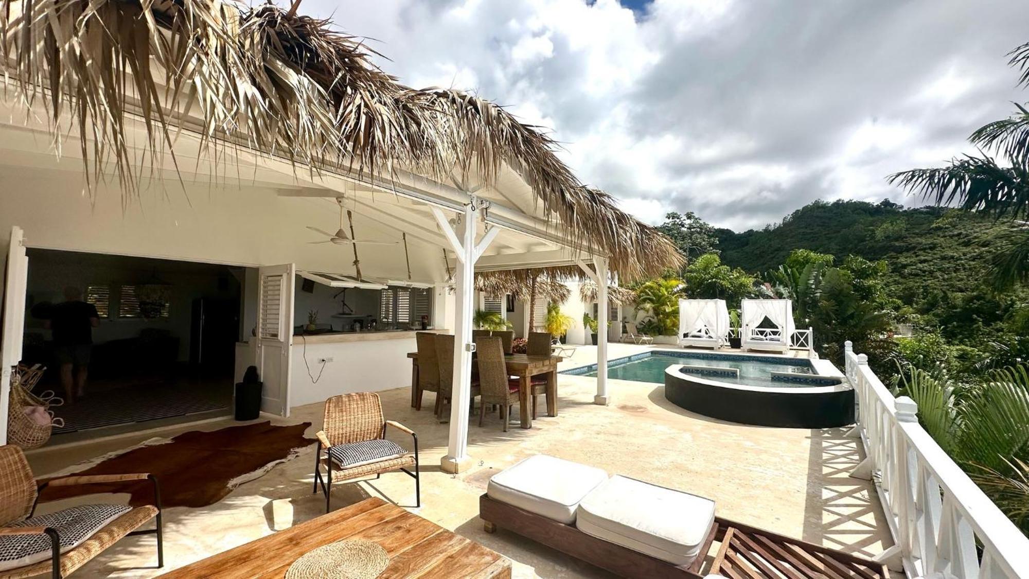 Villa Blanca Chambre D'Hotes Vue Sur Mer Las Terrenas Dış mekan fotoğraf