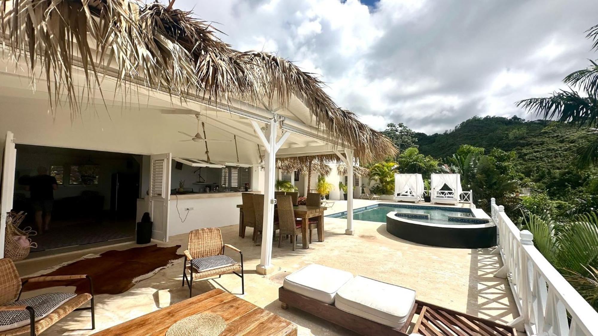 Villa Blanca Chambre D'Hotes Vue Sur Mer Las Terrenas Dış mekan fotoğraf